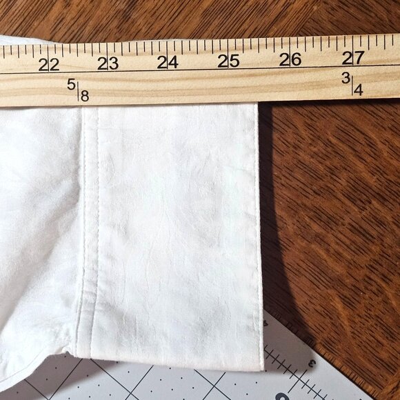 Robert Graham Men's White Long-Sleeve Button Shirt 2XL Wedding Jacquard Pattern - Picture 14 of 16